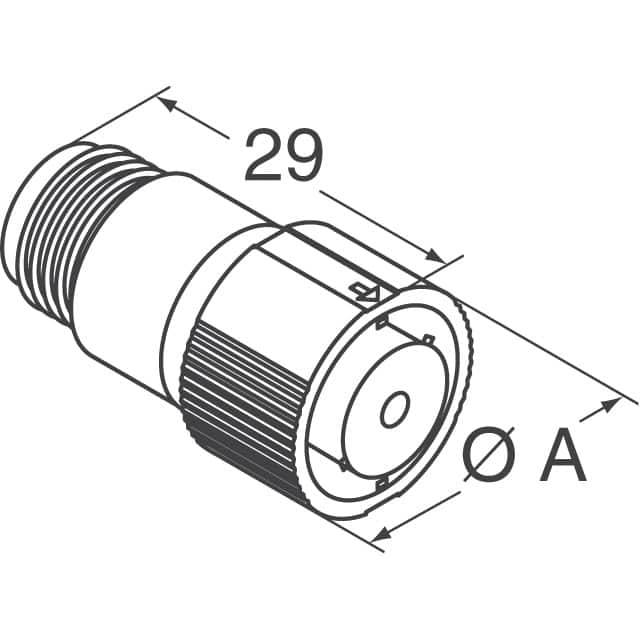 1445817-1 TE Connectivity AMP Connectors  Boîtiers de connecteurs circulaires